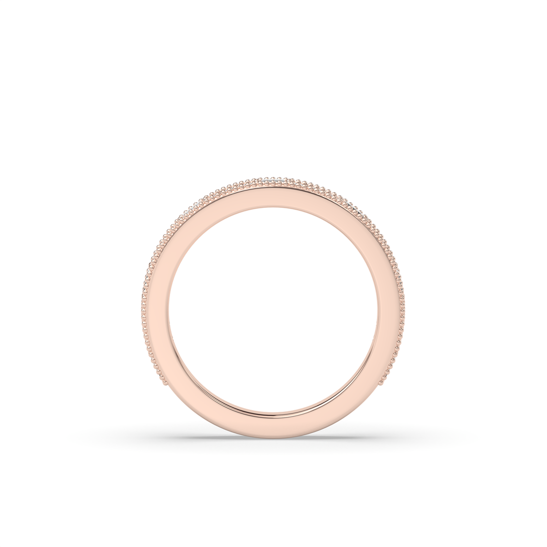 The Deco Diamond Wedding Band