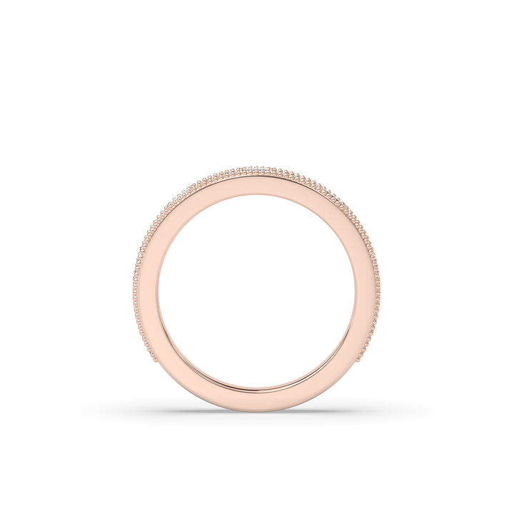 The Deco Diamond Wedding Band