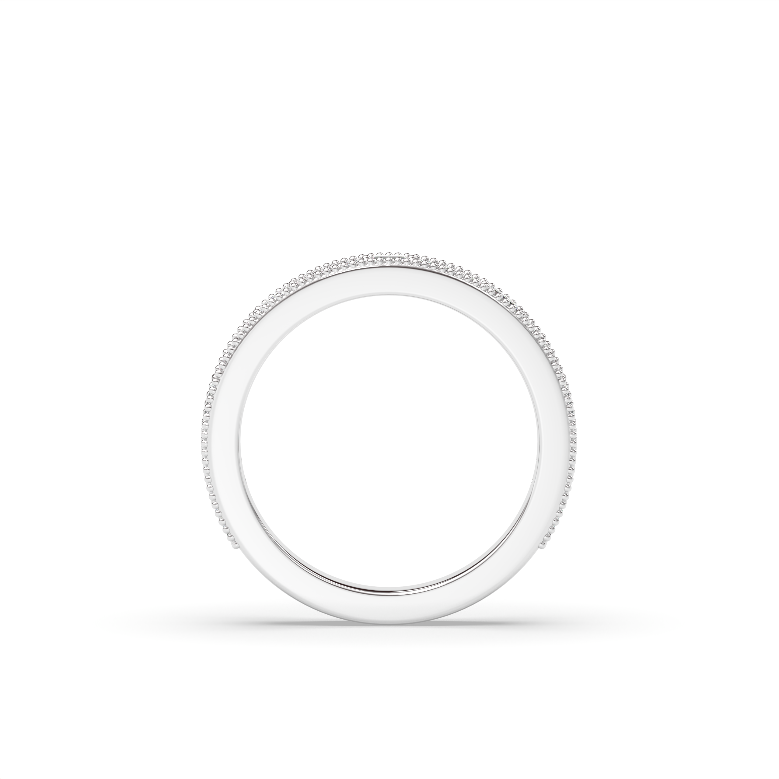 The Deco Diamond Wedding Band