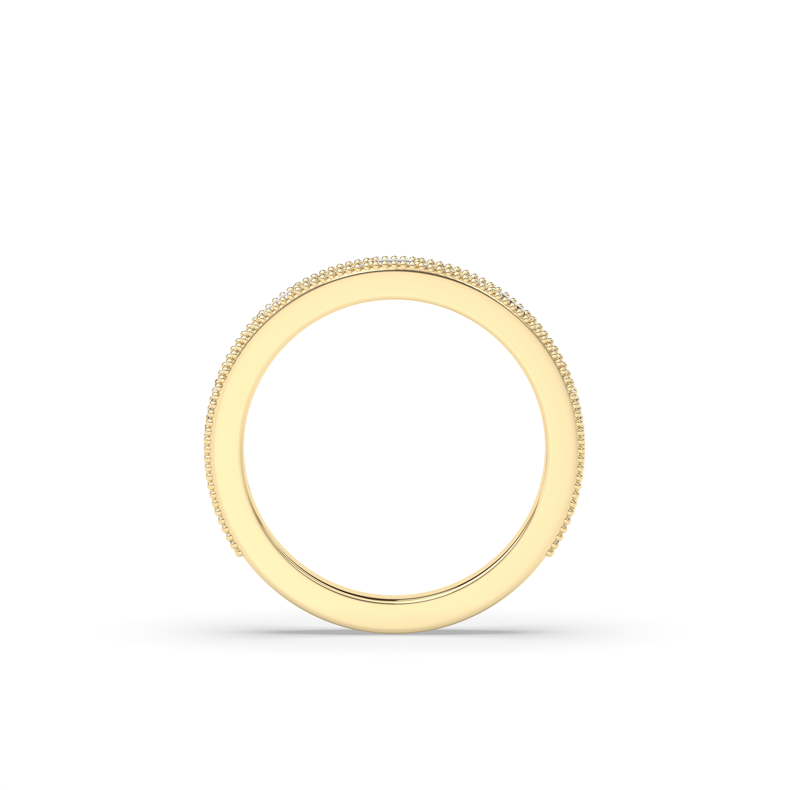 The Deco Diamond Wedding Band