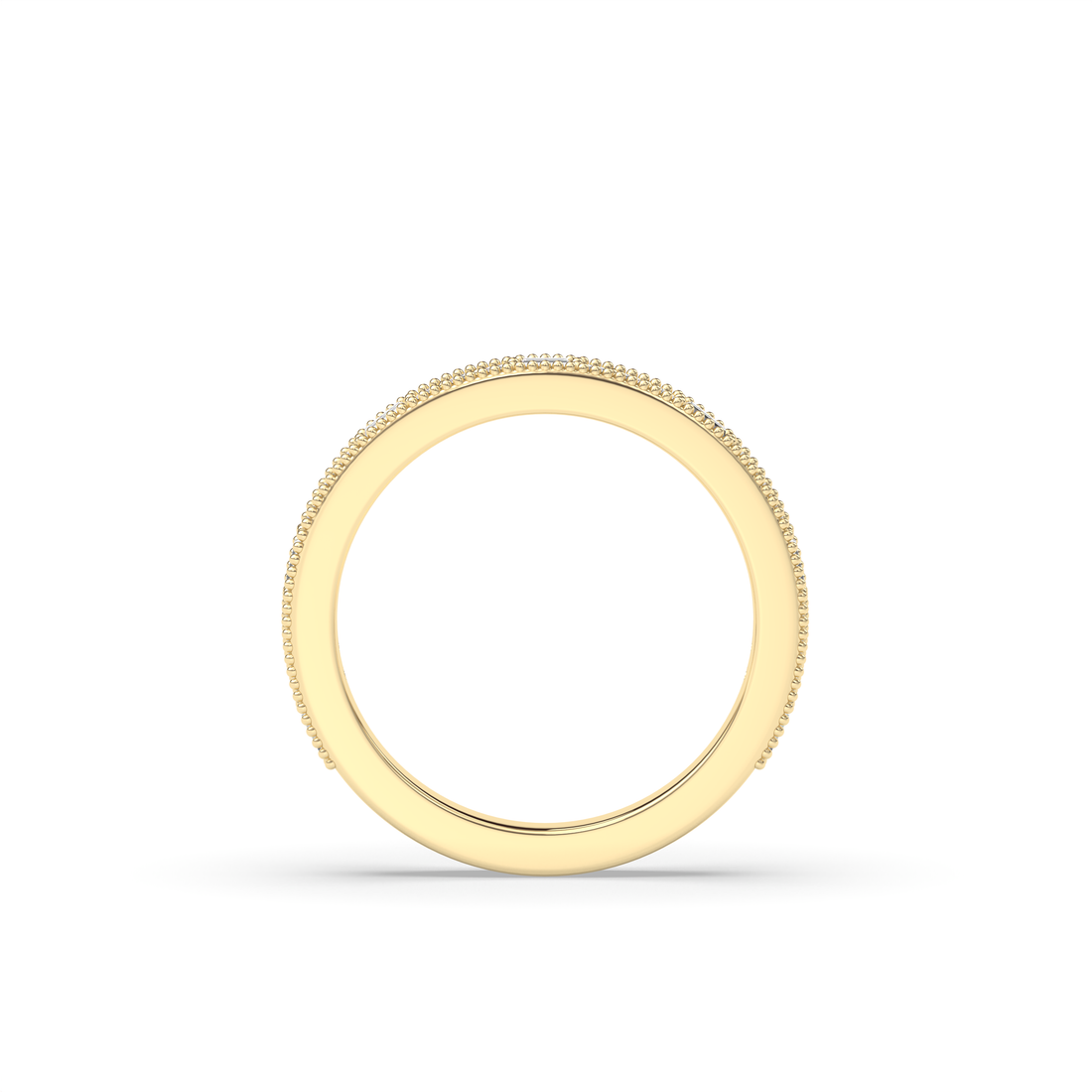 The Deco Diamond Wedding Band