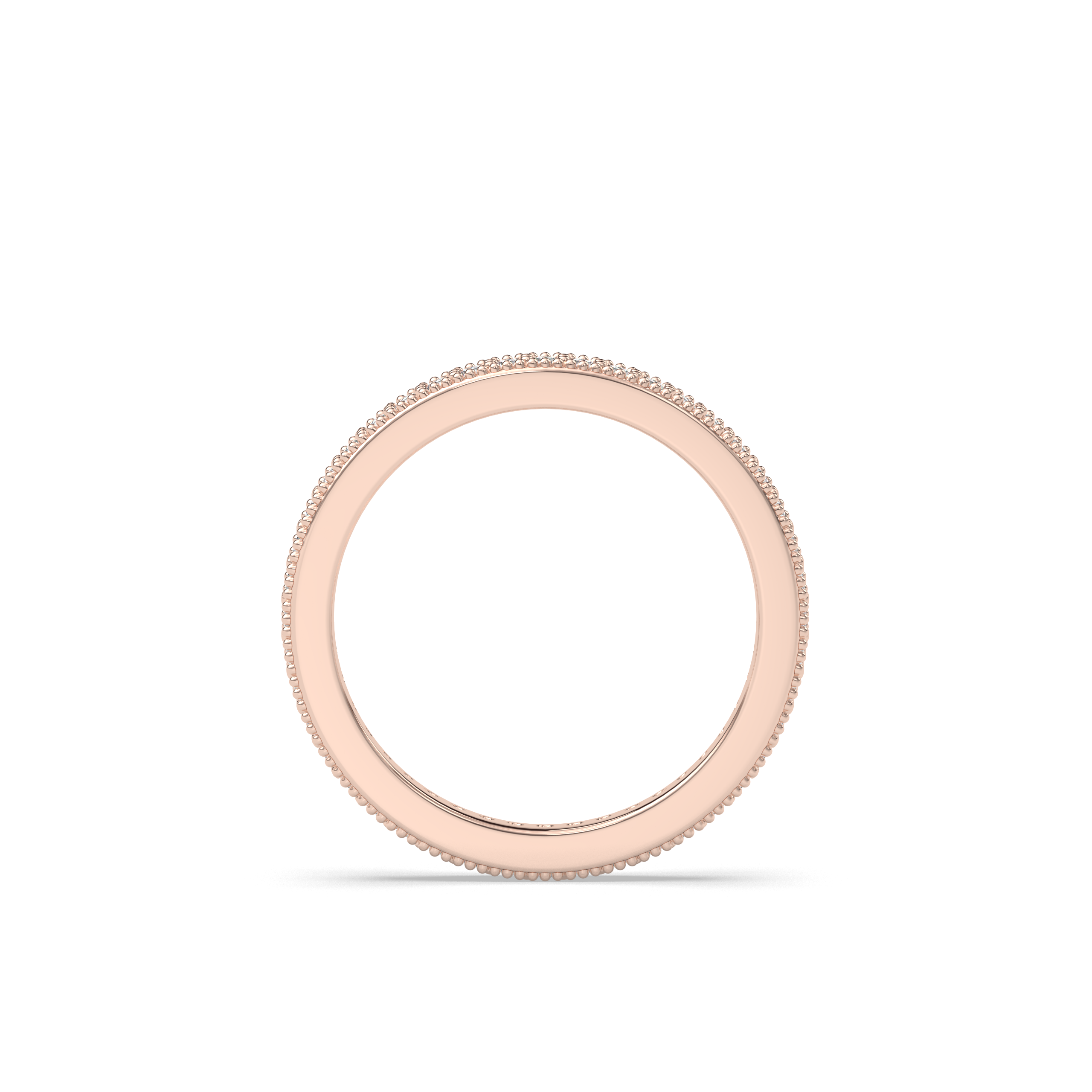 Vintage Monaco Lab Diamond Wedding Band