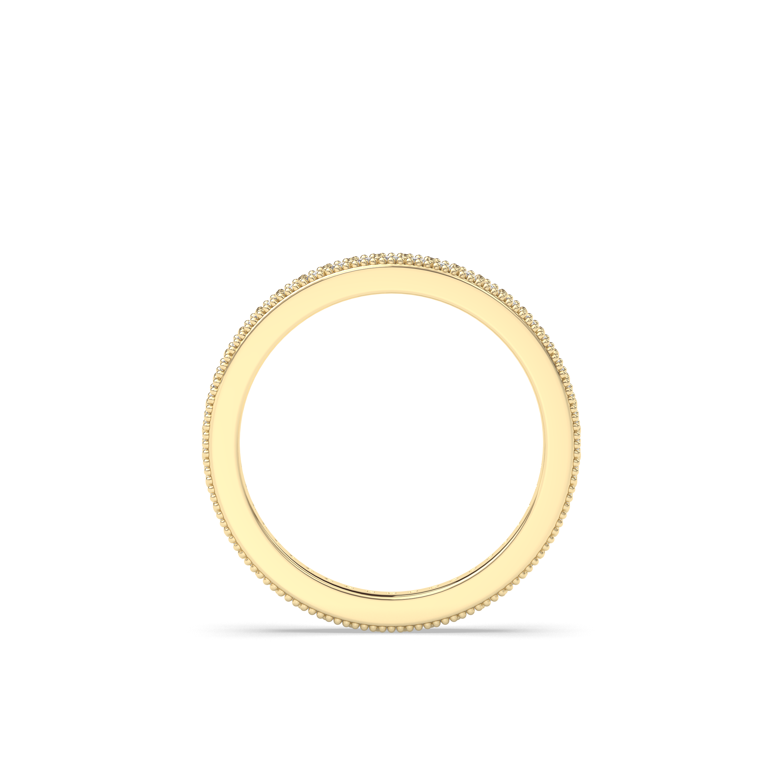 Vintage Monaco Lab Diamond Wedding Band