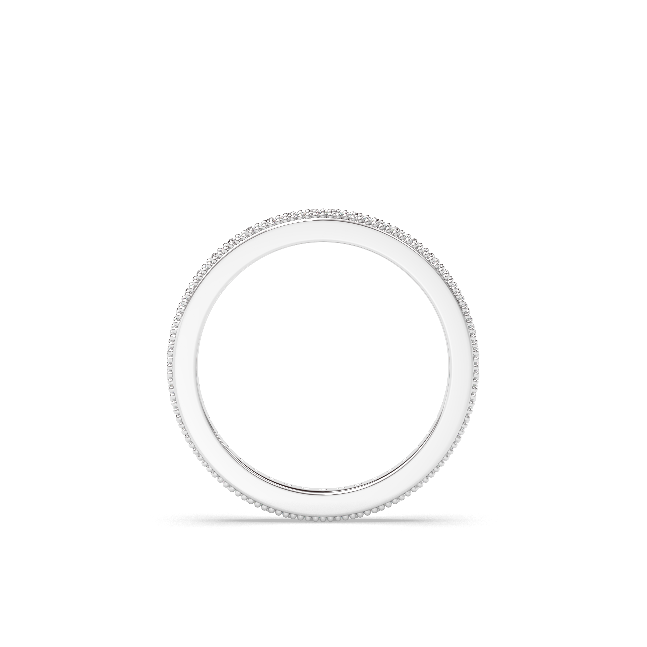 Vintage Monaco Lab Diamond Wedding Band