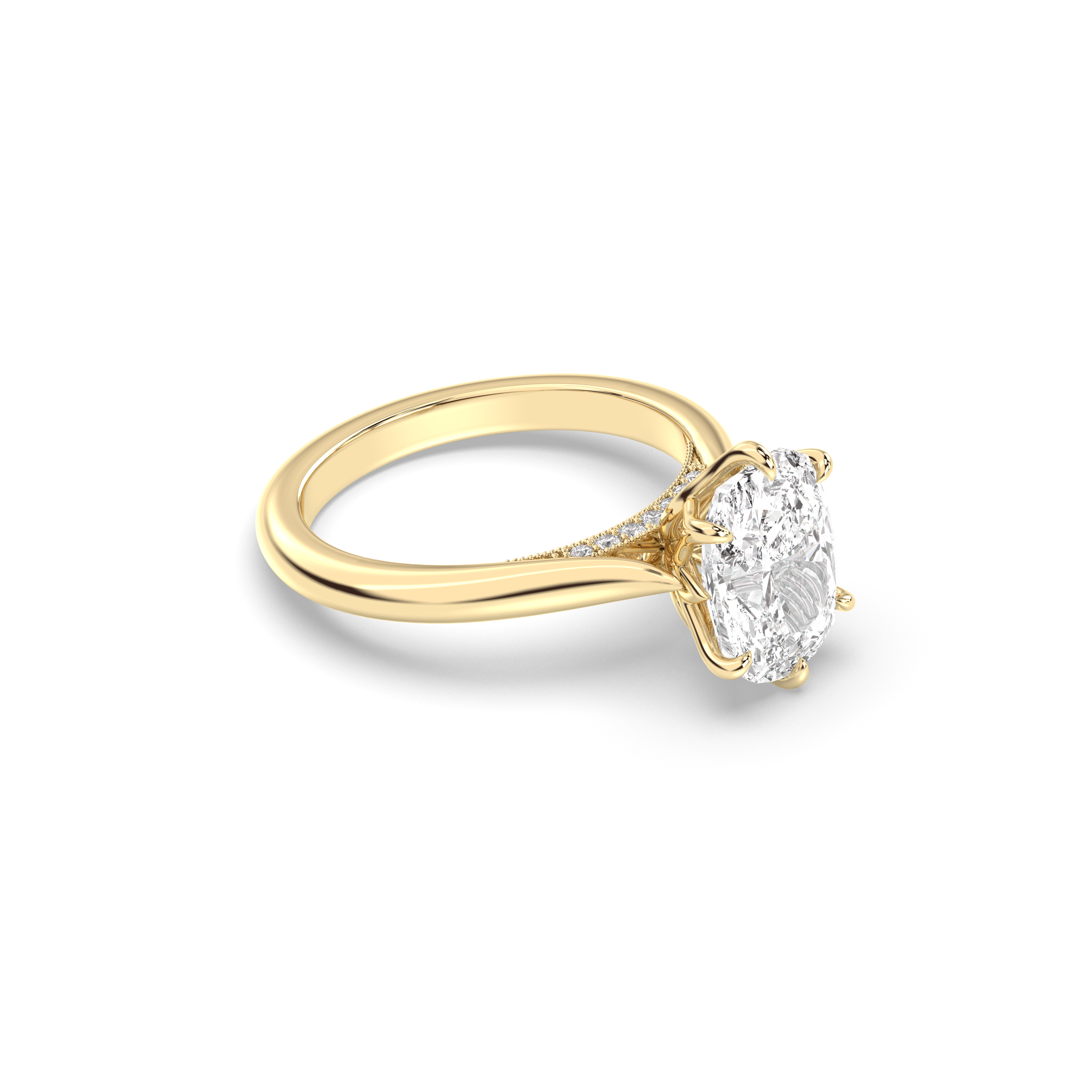 Vintage Monaco, Elongated Cushion Cut