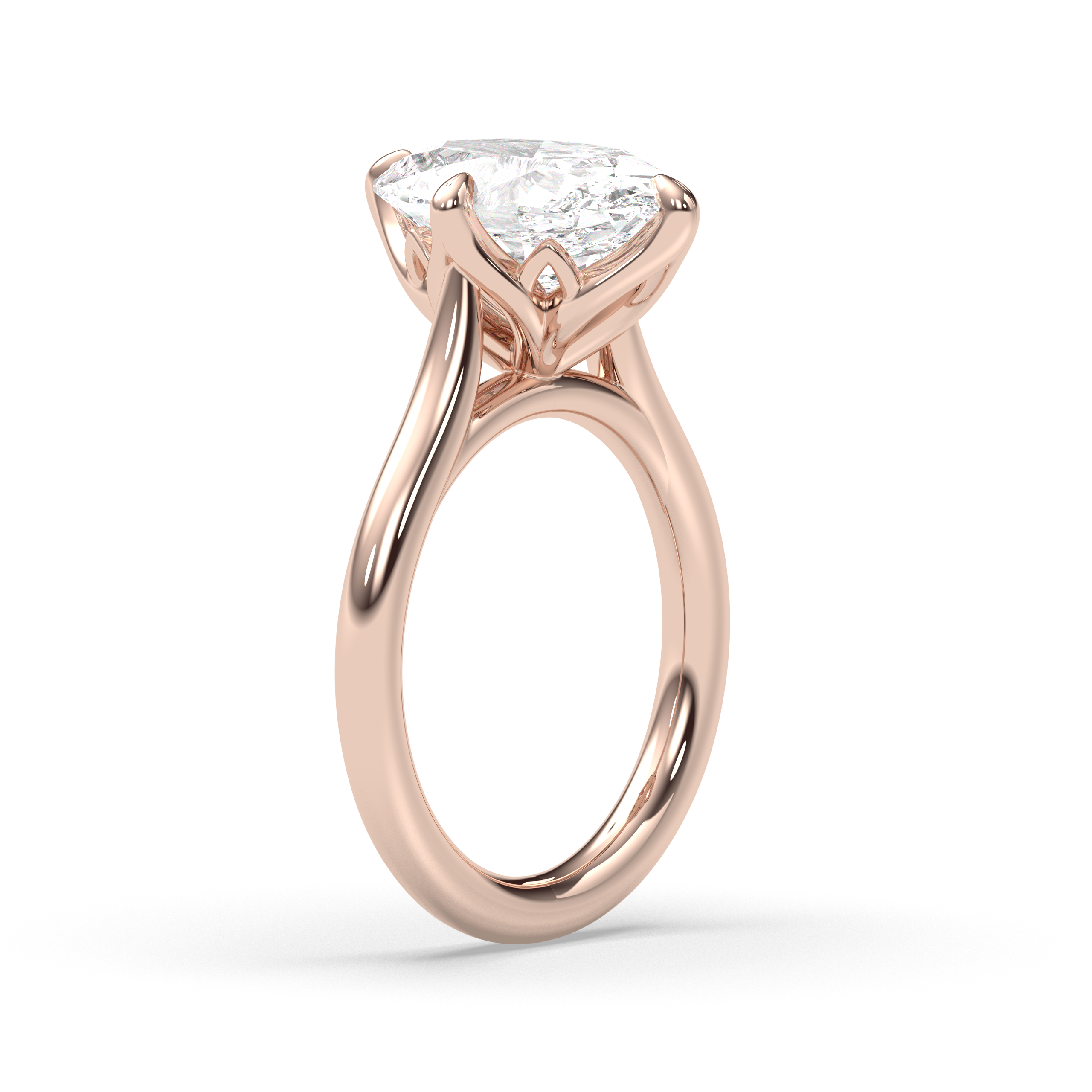 Atlas North South Solitaire, Oval Cut