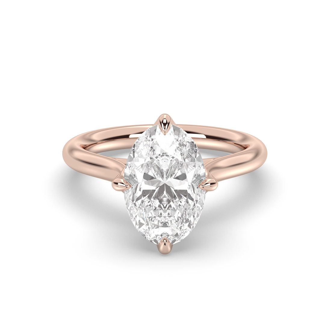 Atlas North South Solitaire, Oval Cut