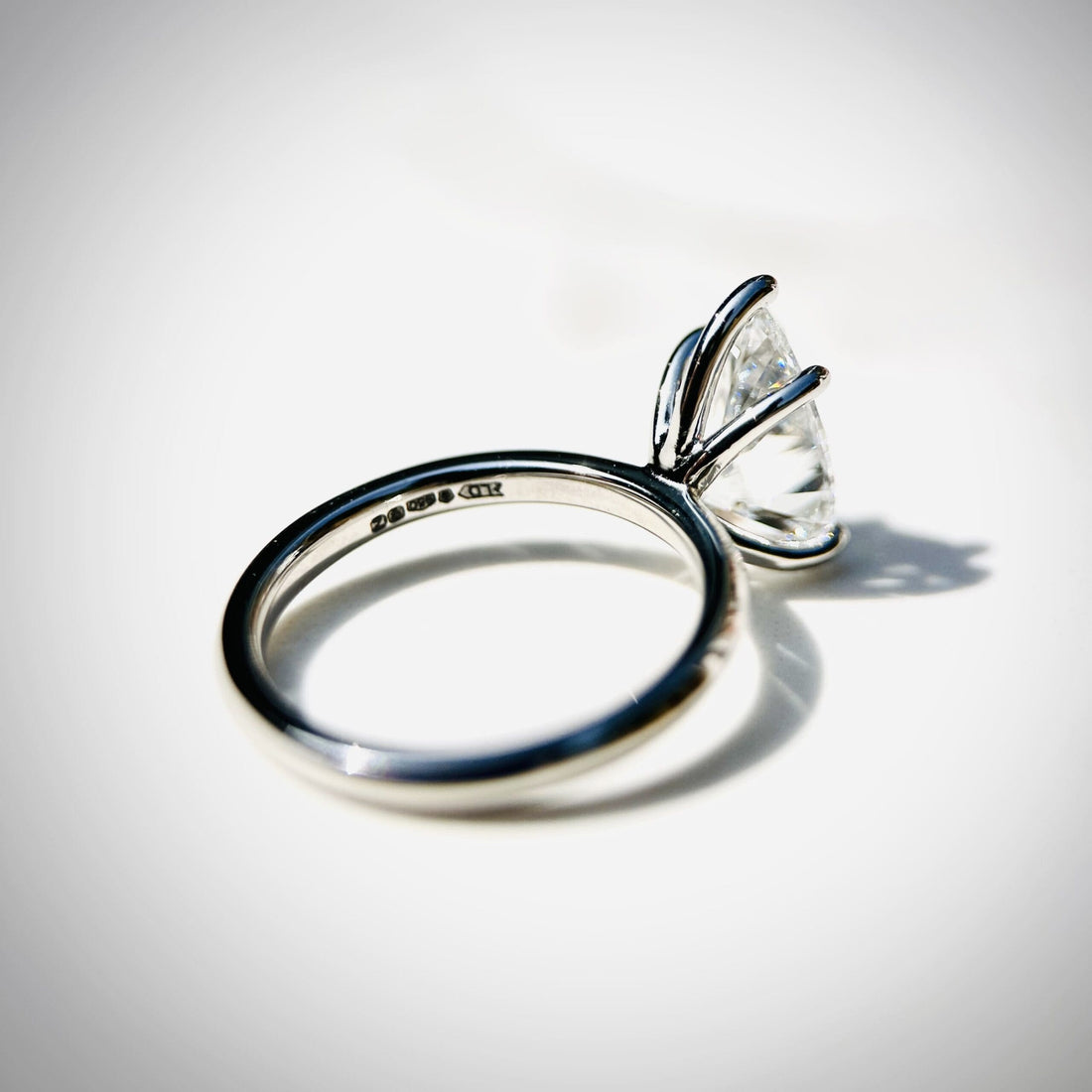 Classic Pear Cut Solitaire - 2ct+ (D/E & VVS)